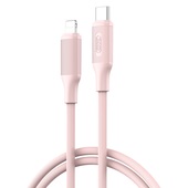 XO kabel NB-Q265A PD USB-C - Lightning 1,0m 27W r�owy do SAMSUNG ZV50