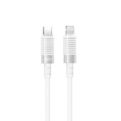 XO kabel NB-Q282A PD USB-C - Lightning 1,0m 27W bia�y do SAMSUNG ZV50