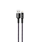 XO Kabel NB102 8-pin czarny 2,4A 1m do SAMSUNG ZV50