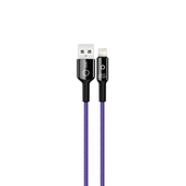 XO Kabel NB102 8-pin fioletowy 2,4A 1m do SAMSUNG ZV50