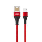 XO Kabel NB118 micro czerwony 2,1A 1m do SAMSUNG ZV50