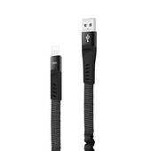 XO Kabel NB127 8-pin czarny 2,1A 1,2m do SAMSUNG ZV50