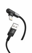 XO kabel NB152 USB - Lightning czarny do SAMSUNG ZV50