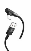 XO kabel NB152 USB - USB-C czarny do SAMSUNG ZV50