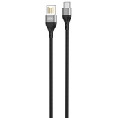 XO kabel NB188 USB - USB-C 2.4A 1,0m szary dwustronne USB do SAMSUNG ZV50