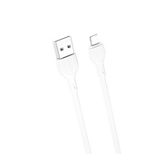 XO kabel NB200 USB - Lightning 1,0m 2.4A bia�y do SAMSUNG ZV50