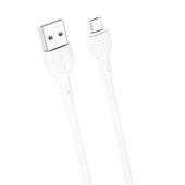 XO kabel NB200 USB - microUSB 2,0m 2.4A bia�y do SAMSUNG ZV50