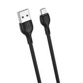 XO kabel NB200 USB - microUSB 2,0m 2.4A czarny do SAMSUNG ZV50
