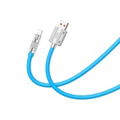 XO kabel NB227 USB - Lightning 1,2 m 6A niebieski