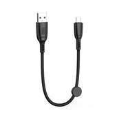 XO kabel NB247 USB - microUSB 0,25 m 6A czarny do SAMSUNG ZV50