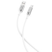 XO kabel NB251 USB - USB-C 1,0 m 6A bia�y do SAMSUNG ZV50