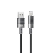 XO kabel NB282 USB - Lightning 1,0m 6A czarny do SAMSUNG ZV50