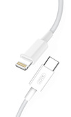 XO kabel PD NB113 USB-C - Lightning 1,0 m 2A bia�y do SAMSUNG ZV50