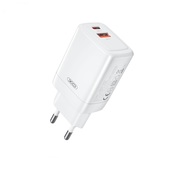XO �adowarka sieciowa CE16 PD 45W 1x USB-C 1x USB bia�a do SAMSUNG ZV50