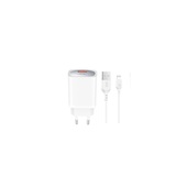 XO �adowarka sieciowa CE19 QC 18W 1x USB bia�a + kabel Lightning do SAMSUNG ZV50