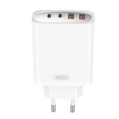 XO �adowarka sieciowa CE22 PD 45W 2x USB-C 2x USB bia�a do SAMSUNG ZV50