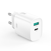 XO �adowarka sieciowa CE29 PD 20W 1x USB-C 1x USB bia�a do SAMSUNG ZV50