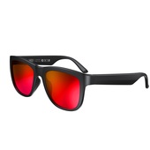 XO okulary bluetooth E6 przeciwsoneczne czarno-czerwone UV400