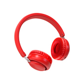 XO S�uchawki bluetooth BE10 czerwone nauszne do SAMSUNG ZV50