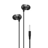 XO S�uchawki przewodowe EP26 jack 3,5mm czarne do SAMSUNG ZV50