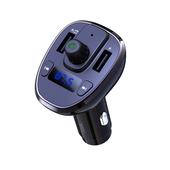 XO transmiter FM BCC05 Bluetooth MP3 adowarka samochodowa 18W czarna