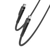 Yesido Kabel CA116 PD 60W Type-C/Type-C 3m 3A, BLACK / CZARNY do SAMSUNG ZV50