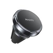 Yesido magnetyczny Uchwyt Samochodowy C214 do Kratki, BLACK / CZARNY do SAMSUNG ZV50