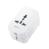 Yesido MC32 Uniwersalny Adapter UK/EU/US /AUS Max 6A, WHITE / BIA�Y do SAMSUNG ZV50