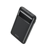 Yesido Powerbank YP33 5 000 mAh LED, 2xUSB + USB-C + MicroUSB, BLACK / CZARNY do SAMSUNG ZV50