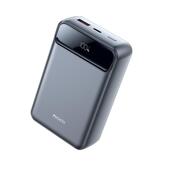 Yesido Powerbank YP50 20 000 mAh 22.5W USB-A + USB-C + 15W MagSafe, LED, SZARY do SAMSUNG ZV50
