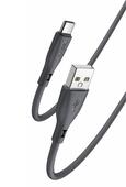 Yesido Silikonowy Kabel CA119 18W USB-Type-C 1m 2A, BLACK / CZARNY do SAMSUNG ZV50