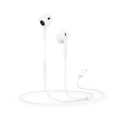 Yesido S�uchawki Douszne YH38 Type-C 120cm, WHITE / BIA�Y do SAMSUNG ZV50