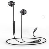 Yesido S�uchawki Douszne YH48 Lightning 120cm, BLACK / CZARNY do SAMSUNG ZV50