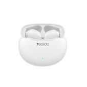 Yesido S�uchawki TWS21 Bluetooth 5.3 WHITE / BIA�Y do SAMSUNG ZV50