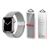 Yesido WB23 Pleciony Pasek Apple Watch 38/40/41 SILVER/SREBRNY do SAMSUNG ZV50