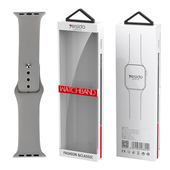 Yesido WB44 Silikonowy Pasek do Apple Watch L 38/40/41 (97+132) #34 BRICK BLUE/SZARY do SAMSUNG ZV50