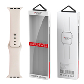Yesido WB44 Silikonowy Pasek do Apple Watch S 38/40/41 (97+110) #45 STARLIGHT/BE�OWY do SAMSUNG ZV50
