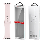 Yesido WB44 Silikonowy Pasek do Apple Watch S 42/44/45 (97+118) #17 SILT/PUDROWY Rӯ do SAMSUNG ZV50