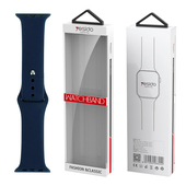 Yesido WB44 Silikonowy Pasek do Apple Watch S 42/44/45 (97+118) #47 DEEP BLUE do SAMSUNG ZV50
