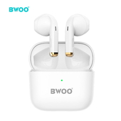 �BWOO s�uchawki Bluetooth TWS BW66 bia�e douszne do SAMSUNG ZV50