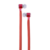 Zestaw s�uchawkowy Forever Swing Music sznur�wka czerwony do SAMSUNG ZV50