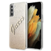  z�ote hard case Glitter Vintage Logo do Samsung s21 Ultra