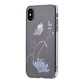 Nak�adka DEVIA Lotus iPhone X/ iPhone XS silver do Apple iPhone X