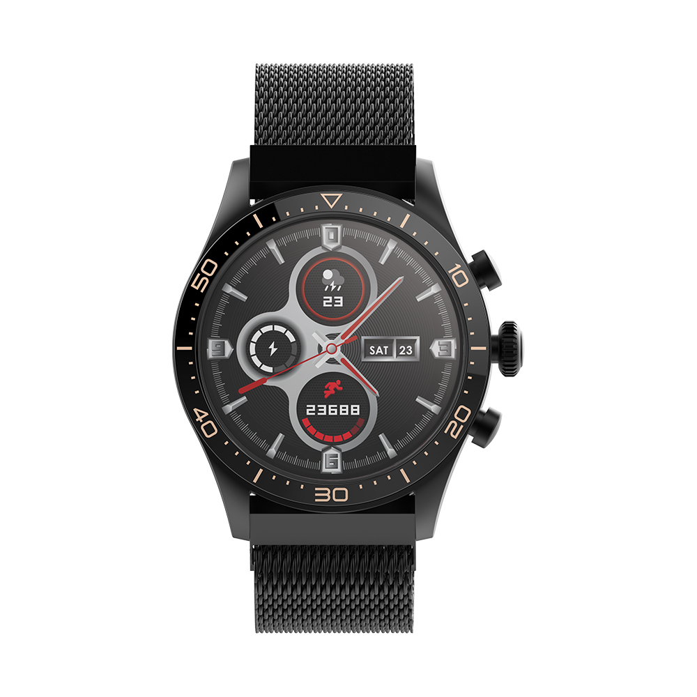 Smartwatch Forever AMOLED ICON AW-100 czarny / 2