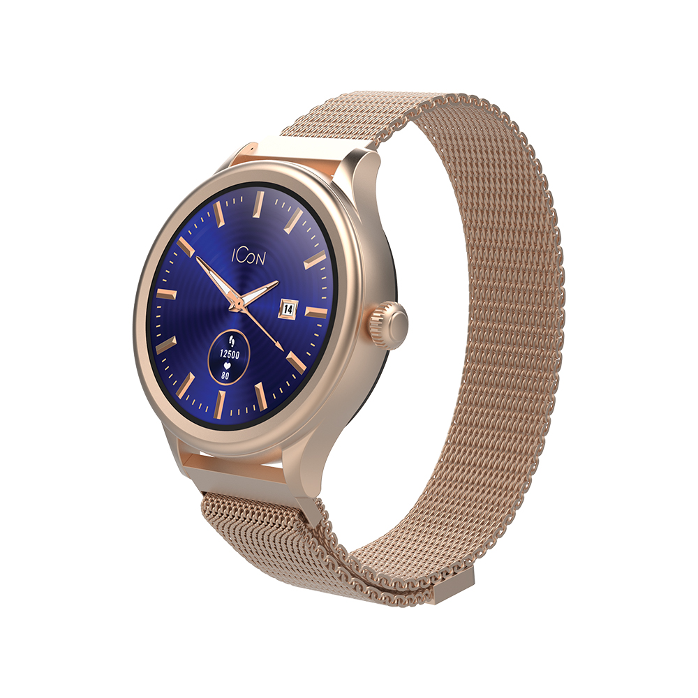 Smartwatch Forever AMOLED ICON AW-100 r�owe z�oto