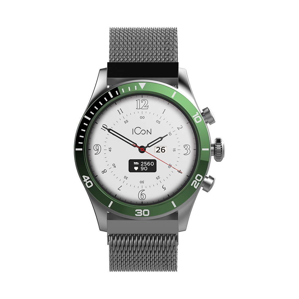 Smartwatch Forever AMOLED ICON AW-100 zielony / 2
