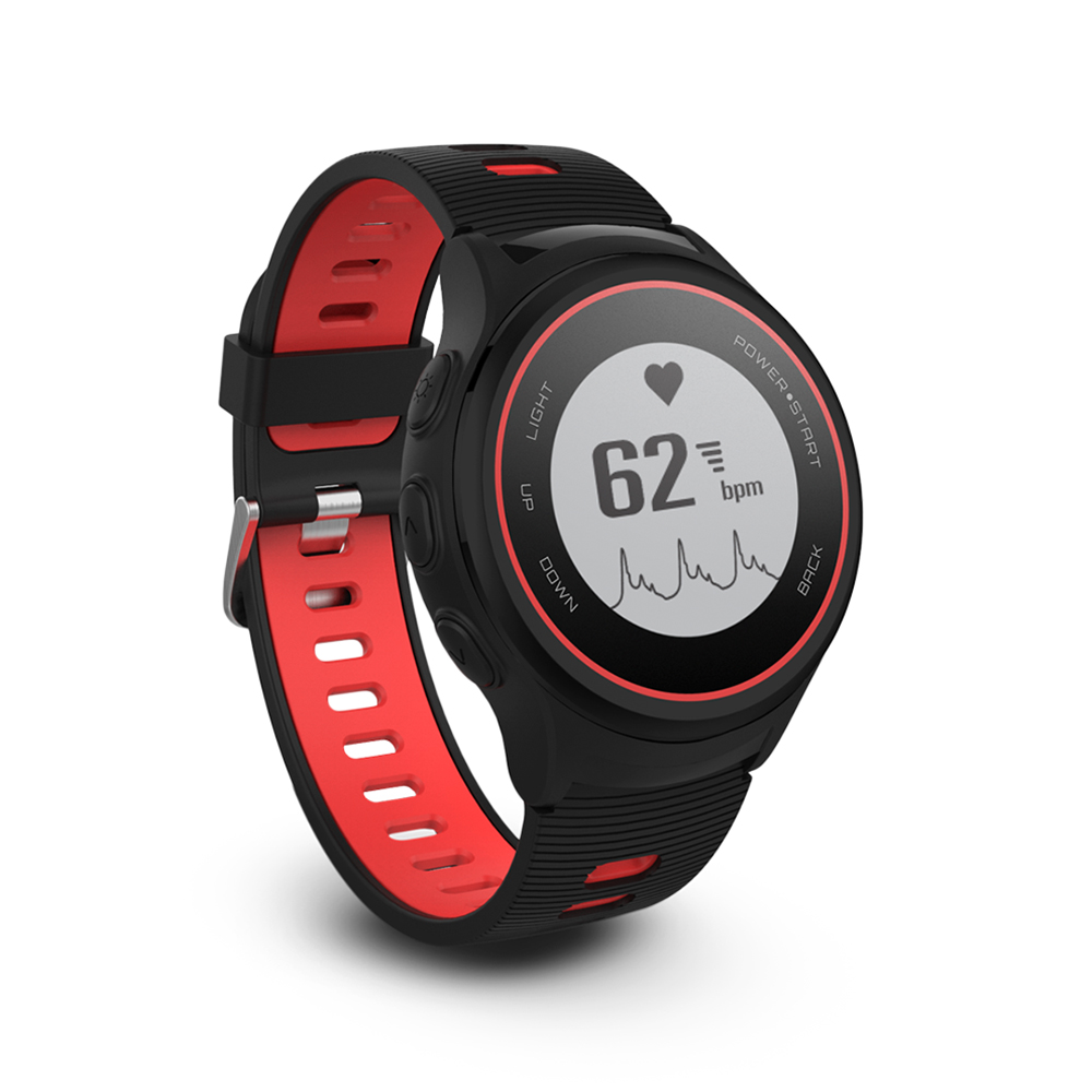 Smartwatch Forever TripleX GPS SW-600 czarno czerwony / 4