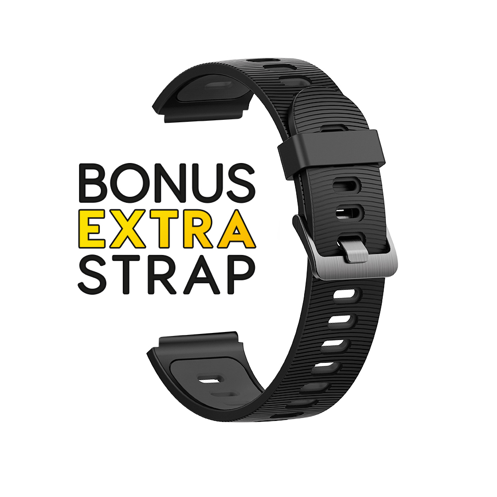 Smartwatch Forever TripleX GPS SW-600 czarno czerwony / 6