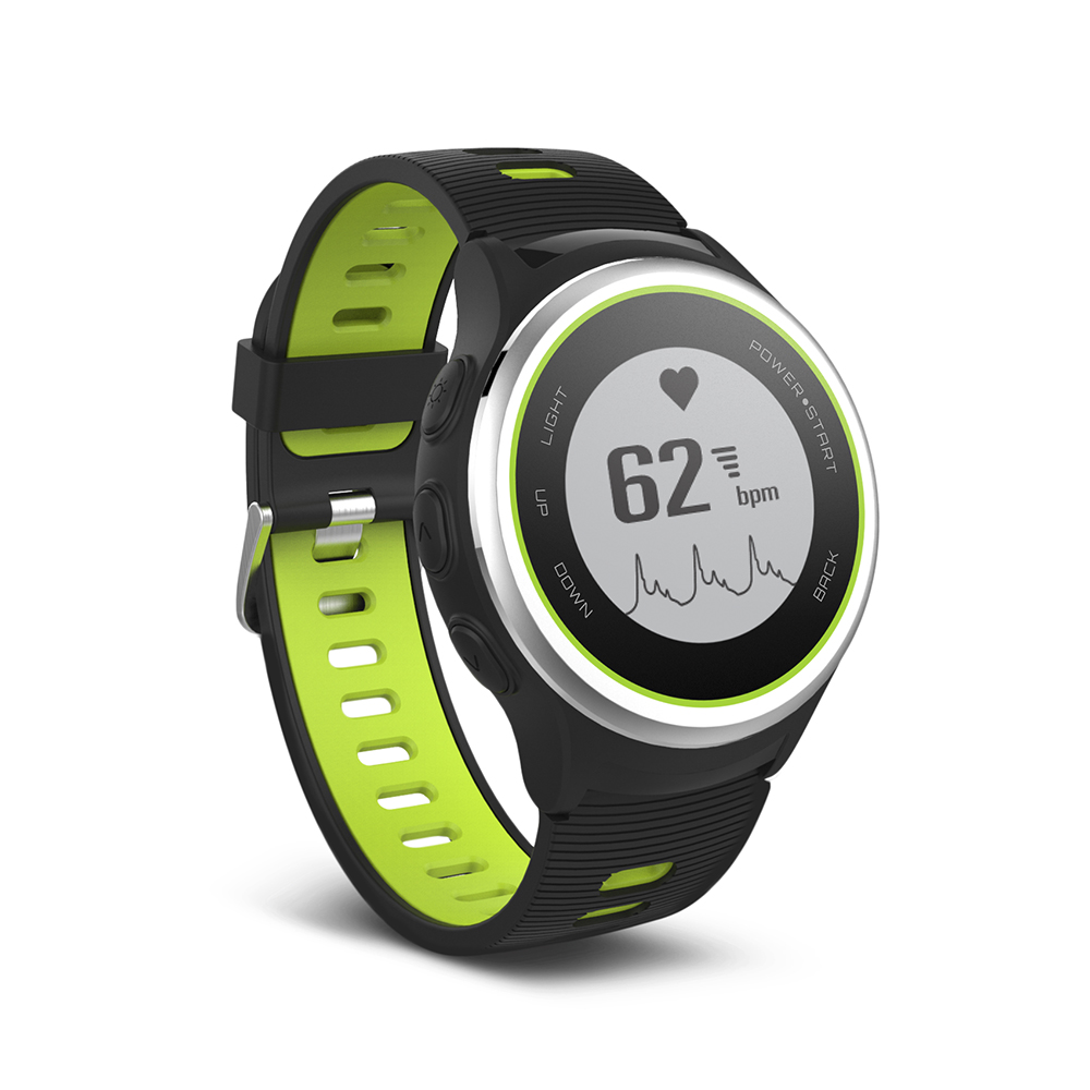 Smartwatch Forever TripleX GPS SW-600 czarno srebrno zielony / 4