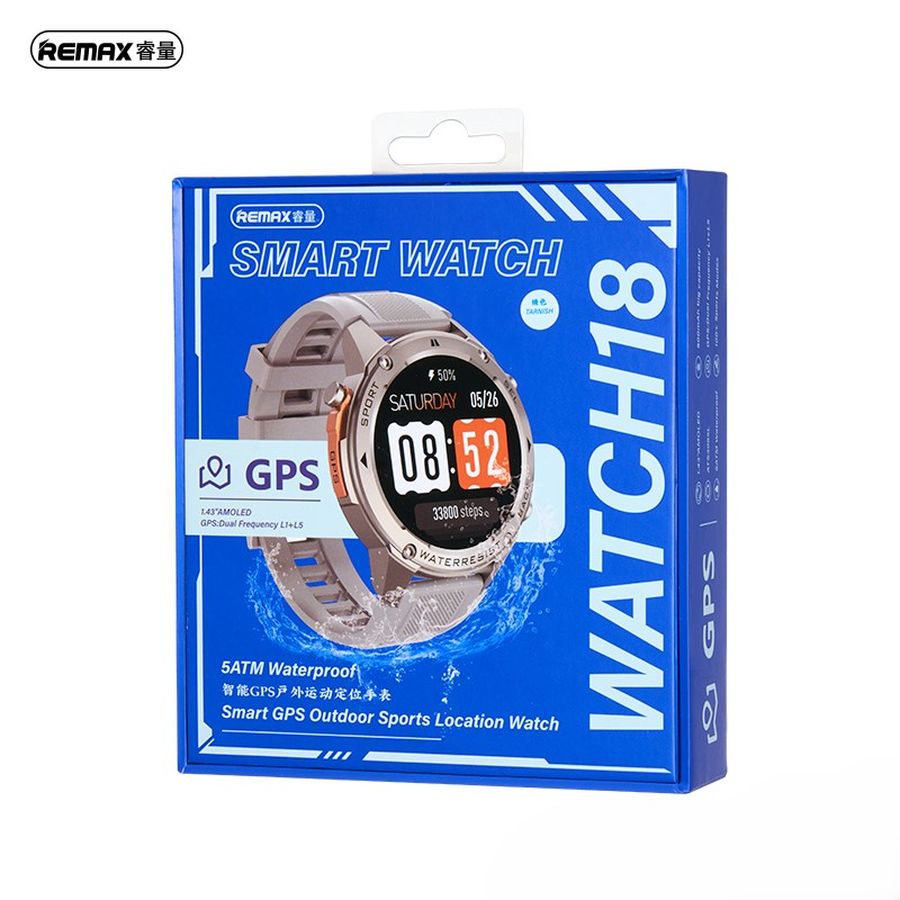 SMARTWATCH REMAX WATCH18 TARNISH GPS / 8
